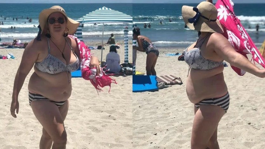 Προσέβαλαν μια γυναίκα στην παραλία για τα κιλά και το σώμα της, αλλά τους έδωσε την καλύτερη απάντηση!