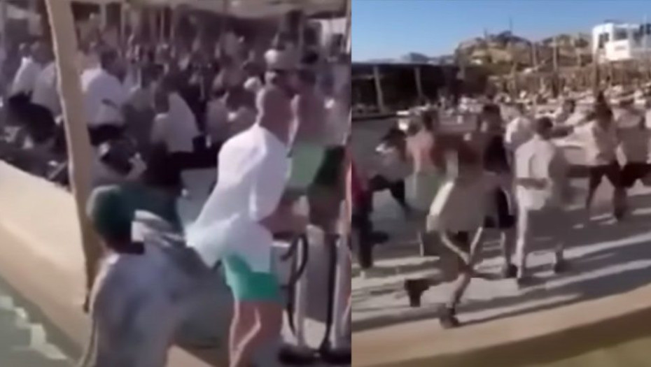 Ντροπιαστικές εικόνες στη Μύκονο: Άγριος ξuλοδαρμός σε beach bar μεταξύ μεθυσμένων ατόμων