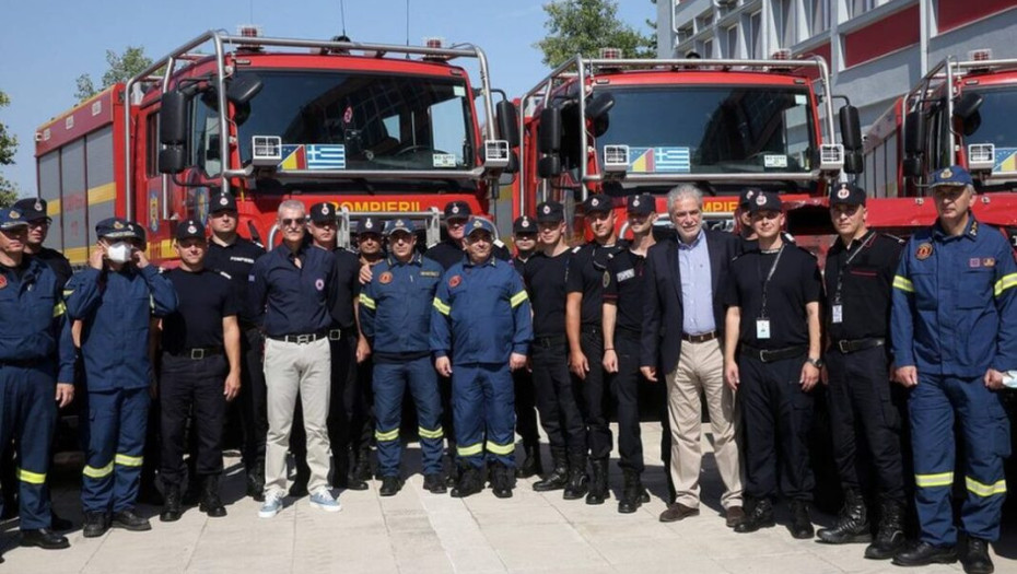 Ήρθαν Ρουμάνοι πυροσβέστες: Για να συνδράμουν στην πυροπροστασία της χώρας μας
