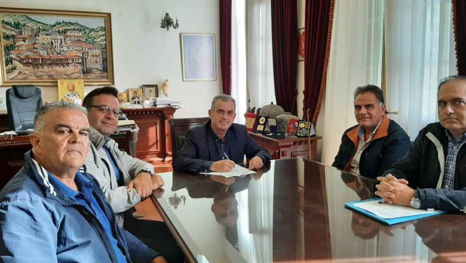 Υπογράφηκε η σύμβαση από την Αντιπεριφέρεια Σερρών