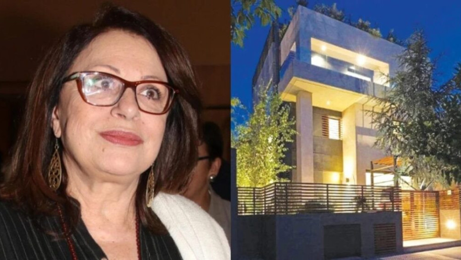 Τεράστιες τζαμαρίες, roof garden, πισίνα: Η βίλα που πούλησε η Χαρούλα Αλεξίου για 1.000.000 είναι σκέτο ανάκτορο