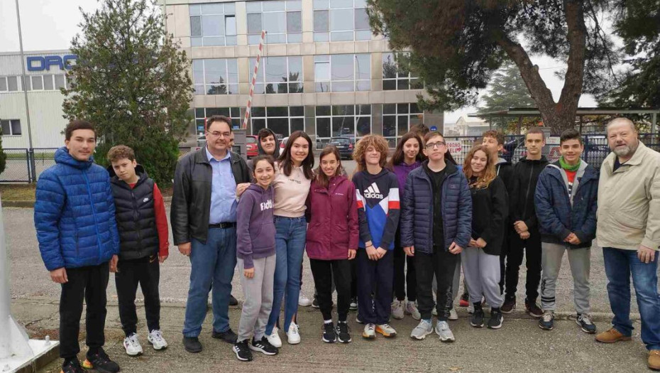 Μαθητές του Αριστοτελείου Εκπαιδευτηρίου Επισκέφτηκαν το «Δρομέα»