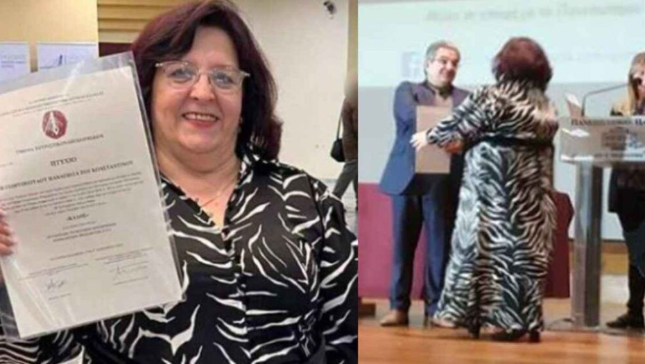 Η Γιώτα δεν εγκατέλειψε το όνειρο της – Πήρε πτυχίο στα 60 της