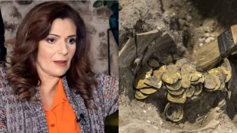 Ανεκτίμητος θησαυρός, περήφανη σύζυγος η Θεοδώρα Σιάρκου: “Ο άντρας μου έσκαψε και βρήκε 4.000 χρυσά νομίσματα”