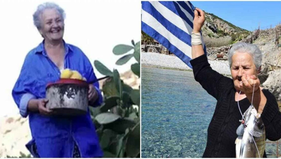 Κίναρος – κυρά Ρηνιώ: «Δεν με φοβίζουν τα τουρκικά αεροπλάνα – Μόνη μου θα είμαι τα Χριστούγεννα»