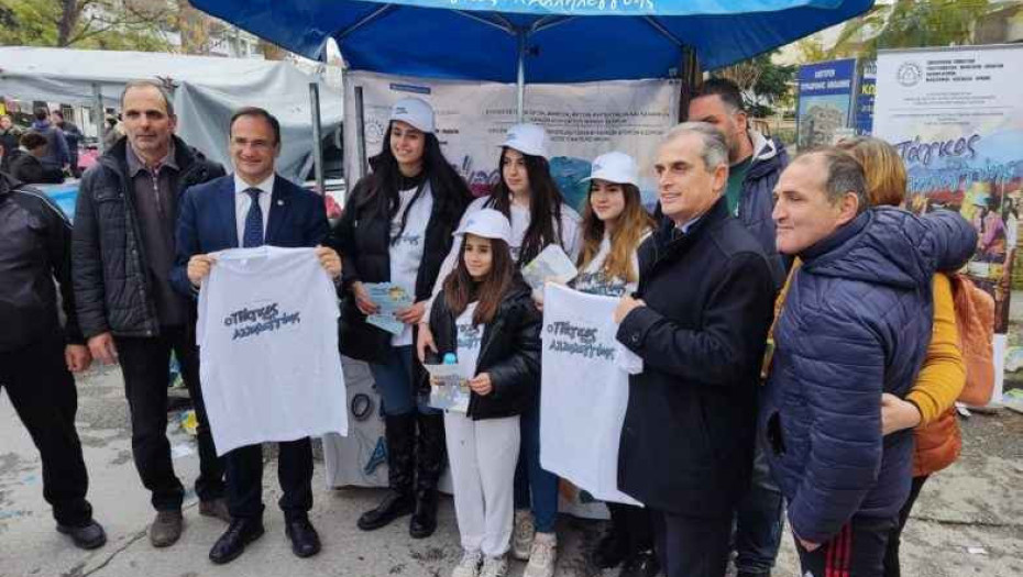 Και στην λαική των Σερρών αναπτύχθηκε Ο Πάγκος της Αλληλεγγύης