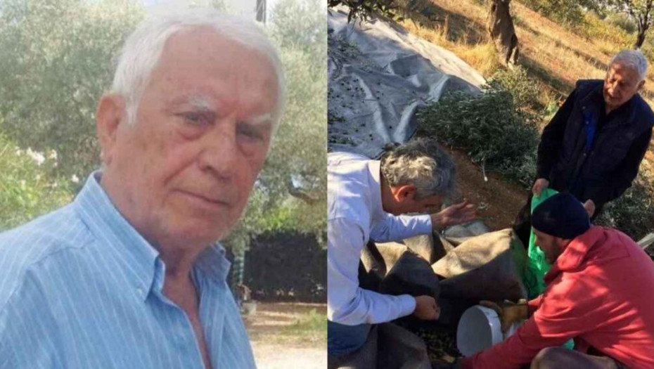 Παλικάρι στα 88 του ο Νίκος Ξανθόπουλος: Βγήκε στο χωράφι να μαζέψει ελιές & στέλνει μήνυμα σε όλους τους νέους