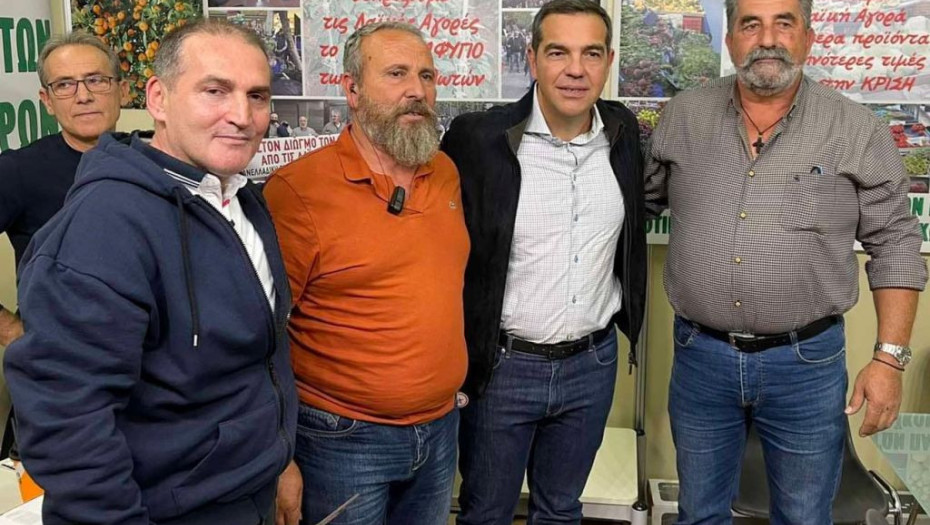 Η Συνομοσπονδία Παραγωγών Επαγγελματιών βιομηχανικών ειδών λαϊκών αγορών Ελλάδος: Υποδέχτηκε τον Αλέξη Τσίπρα
