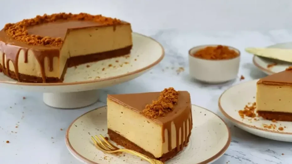 Συνταγή για cheesecake αλμυρής καραμέλας