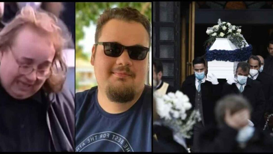 «Χάνω τον γιο μου»: Τραγική φιγούρα η μάνα του 28χρονου Σωτήρη Καραγεωργίου στην κηδεία του