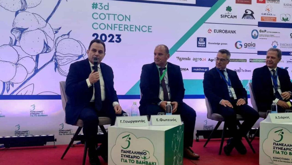 Γιώργος Γεωργαντάς: Πάγιος στόχος του ΥΠΑΑΤ η διατήρηση της ΚΑΠ για το βαμβάκι