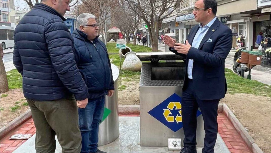 Τέσσερα νέα συστήματα υπόγειων κάδων στον Δήμο Σερρών
