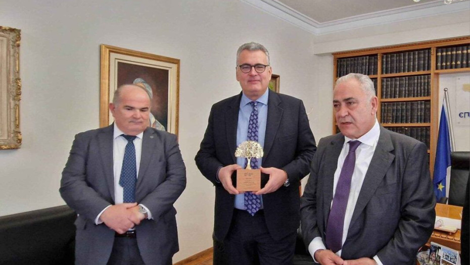 Επίσκεψη Προέδρου ΓΣΕΒΕΕ στις Σέρρες