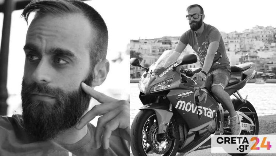Κρήτη: Θλίψη για το χαμό του Μάνου σε τροχαίο – Η αγάπη του για τις μηχανές