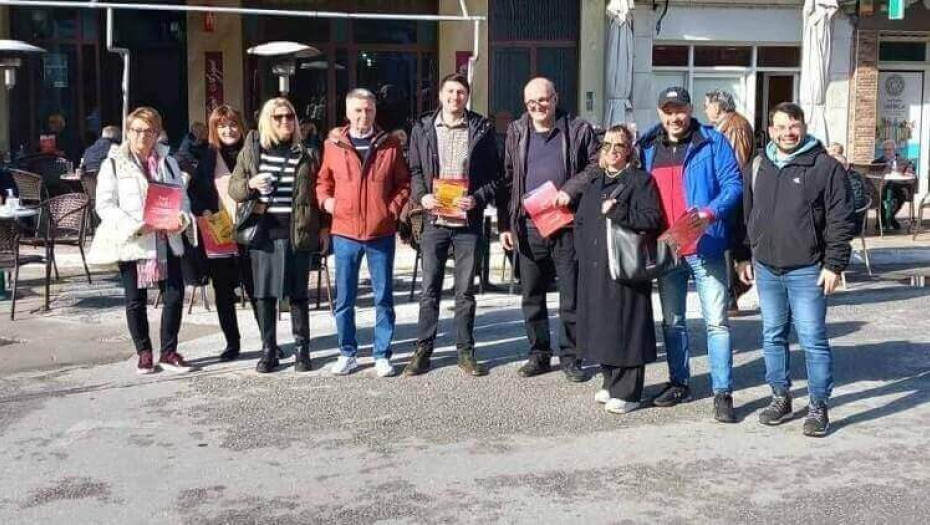 Τη Κυριακή επισκέφτηκαν το Σιδηρόκαστρο μέλη του ΜέΡΑ25 Σερρών