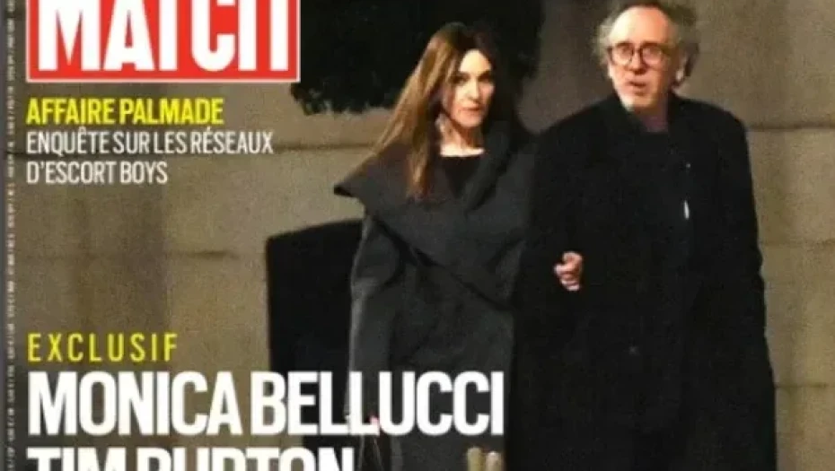 Paris Match: Η Μόνικα Μπελούτσι είναι ζευγάρι με τον Τιμ Μπάρτον -Η φωτογραφία που τους «πρόδωσε»