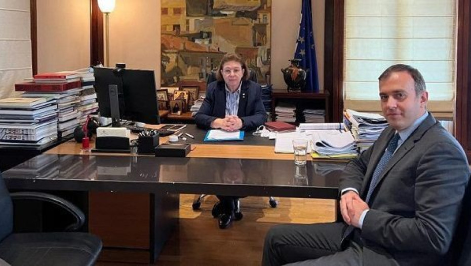 Ο Τάσος Χατζηβασιλείου στην Μενδώνη για τον Τύμβο Καστά και το νέο Αρχαιολογικό Μουσείο Σερρών