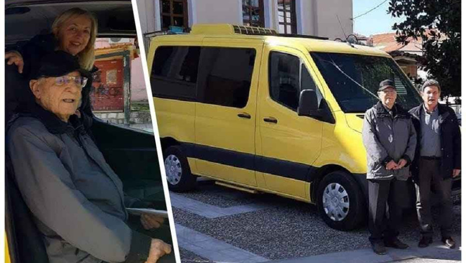 Ο Παντελής Μπόζης ευχαρίστησε τον Γιώργο Φιλίππου: Για την δωρεά ενός λεωφορείου στον Παιδικό Σταθμό της Νέας Ζίχνης