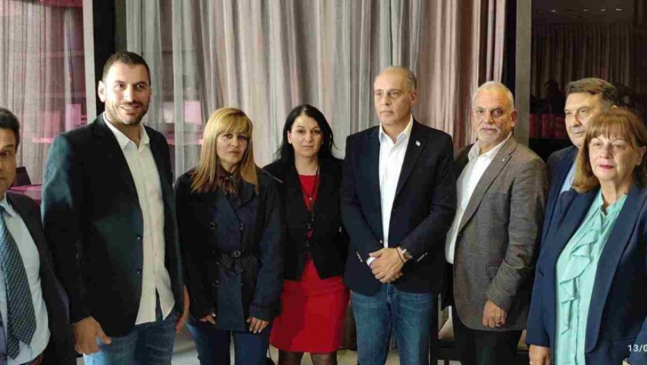 Οι Σερραίοι υποψήφιοι της Ελληνικής Λύσης υποδέχθηκαν στις Σέρρες τον Κυριάκο Βελόπουλο