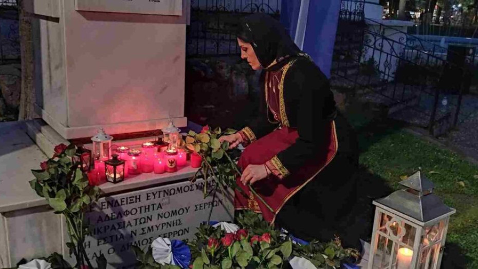 Για τη Γενοκτονία των Ποντίων: Ο Δήμος Σερρών άναψε την «Φλόγα Μνήμης»