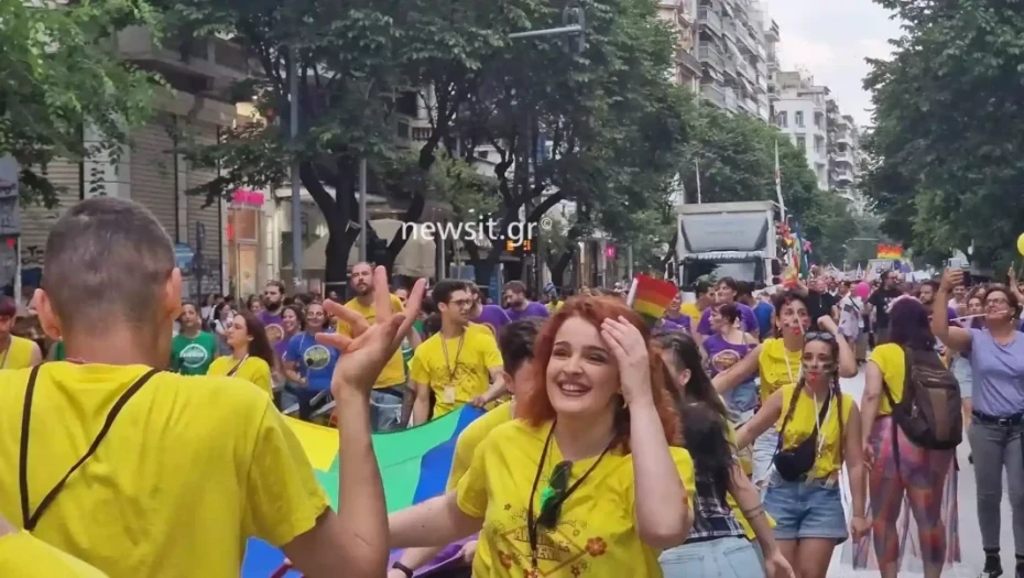 Θεσσαλονίκη Pride 2023: Χιλιάδες κόσμου στους δρόμους στέλνουν το μήνυμα «Ανήκω σε Εμένα»