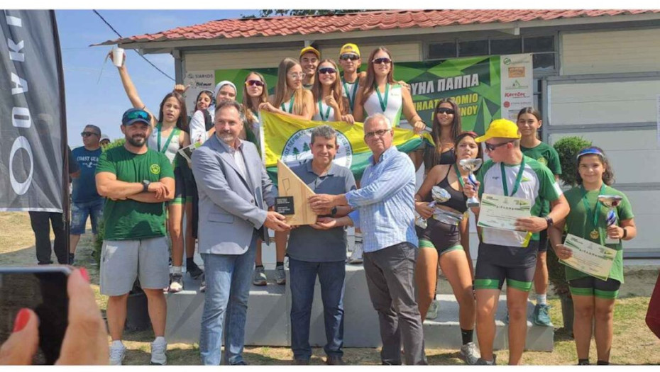 Πολυνίκης σύλλογος ο ΚΕΡΚΙΝΙΤΙΣ στο Κωπηλατοδρόμιο της λίμνης Πεθελινού!