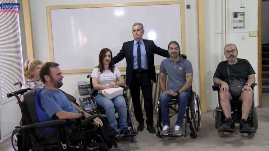Μετά από αίτημα στον Σπυρόπουλο απέκτησε επιτέλους γραφεία ο Σύλλογος Κινητικά Αναπήρων Ν. Σερρών