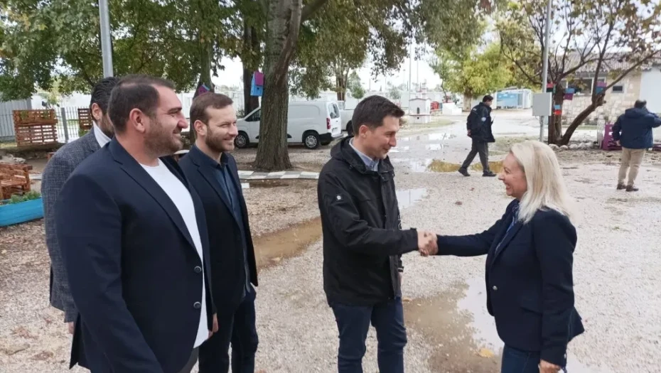 Την δομή φιλοξενίας Σερρών επισκέφτηκε ο Παύλος Χρηστίδης