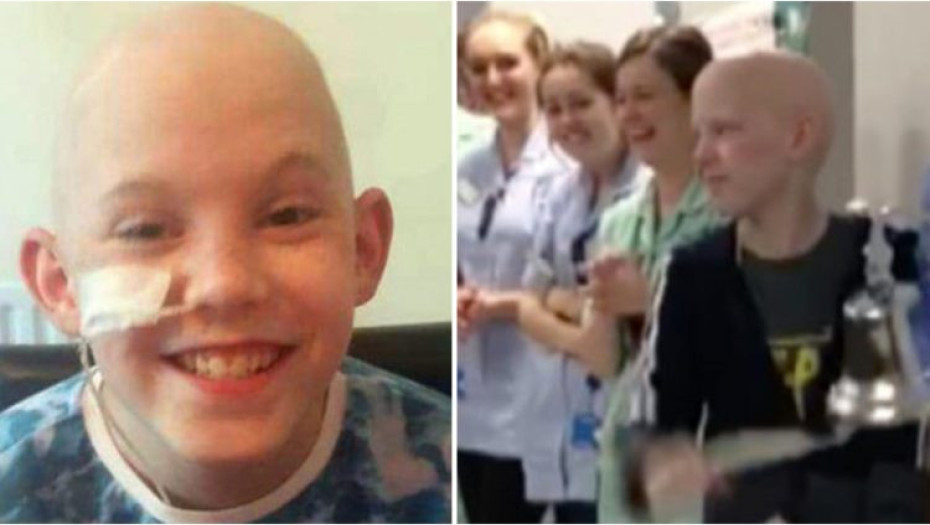 Ρίγη Συγκίνησης: 9χρονο Αγόρι Θεραπεύτηκε Από Τον Καρκίνο Στον Εγκέφαλο Και Κάνει Τον «Γύρο Του Θριάμβου»!
