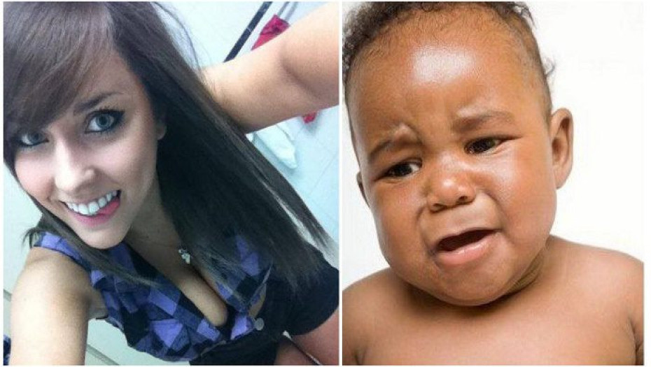 Λευκή γυναίκα γέννησε μαύρο μωρό και λέει ότι φταίει ο άντρας της που έπινε πολύ καφέ