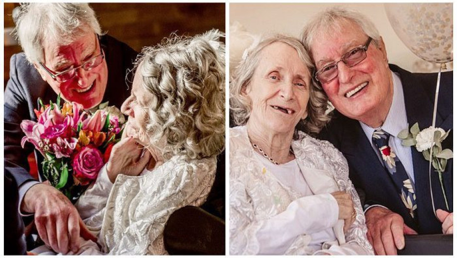 Άντρας έκανε πρόταση γάμου στη γυναίκα του κάθε χρόνο για 40 χρόνια κι εκείνη είπε το ναι σε ηλικία 72 ετών