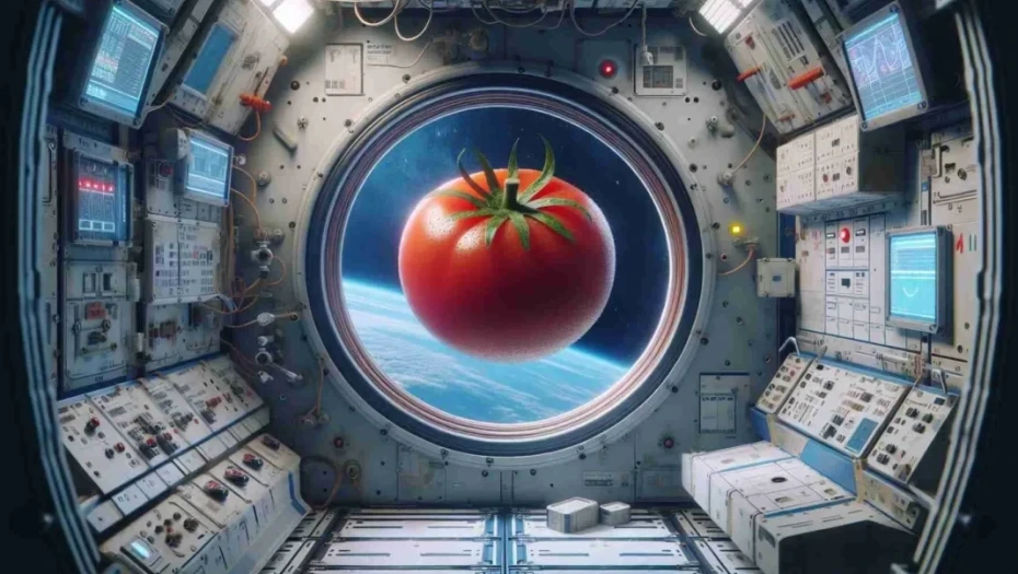Η NASA παρουσίασε τη ντομάτα που χάθηκε στο διάστημα πριν 9 μήνες (vid)