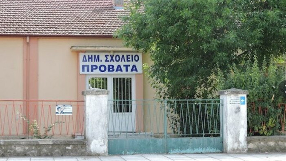 Πτώση σοβάδων στο Δημοτικό Σχολείο Προβατά