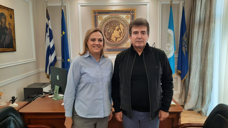 Επίσκεψη του Υπουργού Προστασίας του Πολίτη στον Δήμο Σερρών – Συνάντηση Βαρβάρας Μητλιάγκα και Μιχάλη Χρυσοχοΐδη