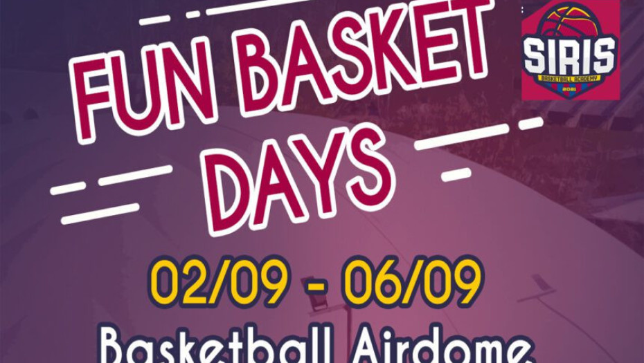 FUN BASKET DAYS στο Αθλητικό Πάρκο Elpida Resort από 02 εως 06 Σεπτεμβρίου