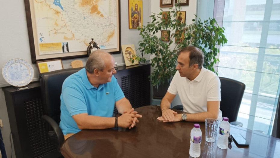 Ο Τάσος Χατζηβασιλείου στις Διευθύνσεις Εκπαίδευσης Σερρών