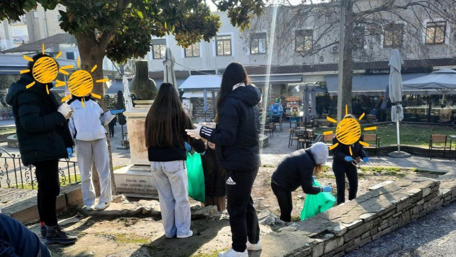 Δράση Καθαριότητας από την Περιβαλλοντική Ομάδα του 1ου Γυμνασίου Σερρών