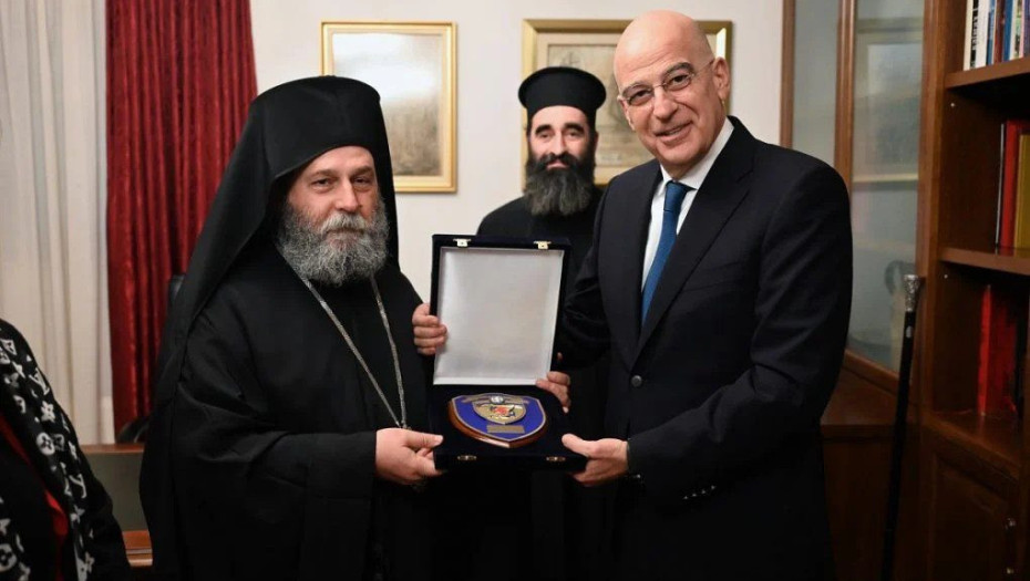 Επίσκεψη Ν. Δένδια στη Μητρόπολη Ιωαννίνων