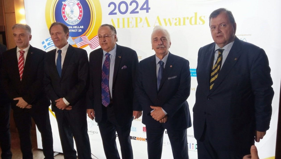 Ο Πρόεδρος του Ελληνικού Ερυθρού Σταυρού ετιμήθη στην εκδήλωση «AHEPA Awards»