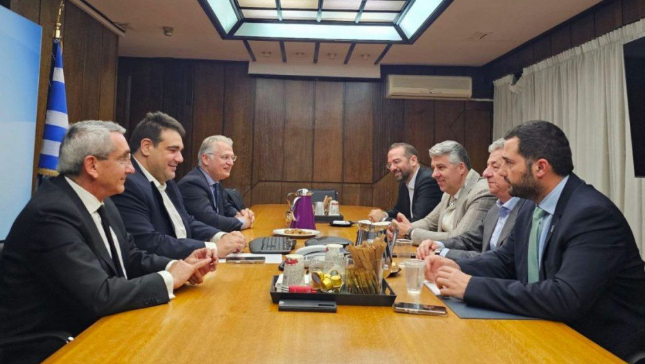 Συνάντηση Λιβάνιου με Χατζημάρκο στο Υπουργείο Εσωτερικών