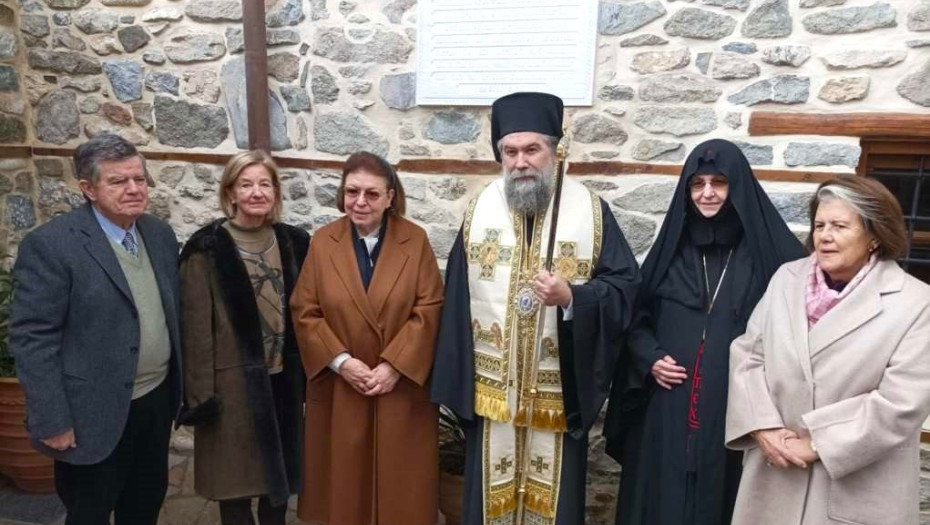 Στην Ιερά Μονή Τιμίου Προδρόμου ευεργέτες ο Θανάσης και η Μαρίνα Μαρτίνου