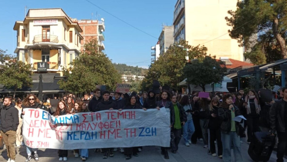 Με σύνθημα «Δεν έχω οξυγόνο» στους δρόμους και οι Σερραίοι μαθητές και φοιτητές