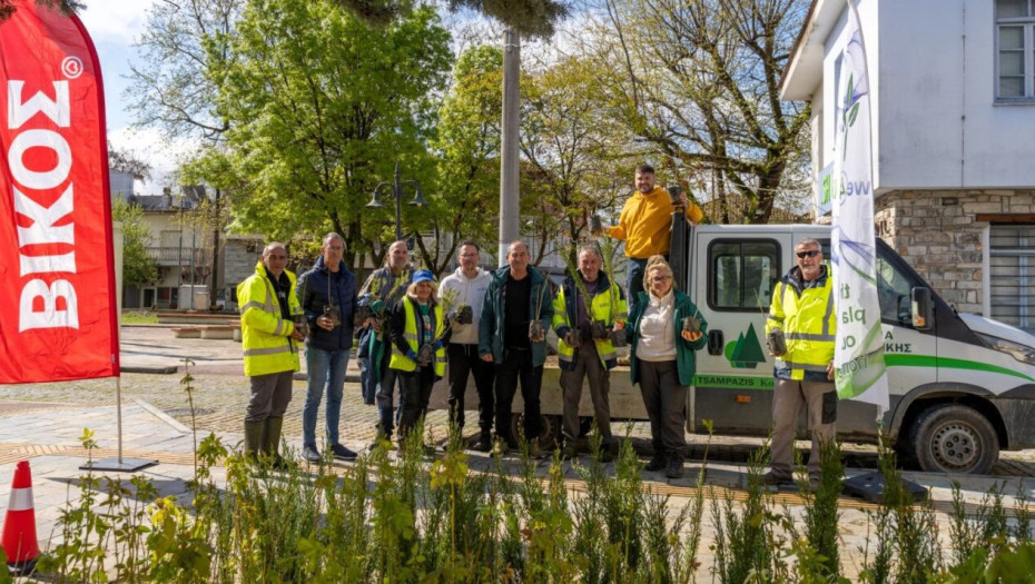Με αφορμή την Παγκόσμια Ημέρα Γης δενδροφύτευση στον Δήμο Σιντικής
