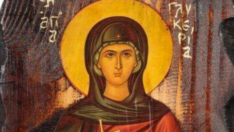 Εορτή Αγίας Γλυκερίας σήμερα Τρίτη 13 Μαίου