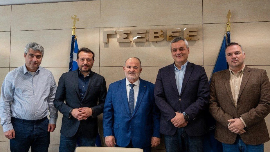 Συνάντηση ΓΣΕΒΕΕ με τον Παππά και Μαμουλάκη