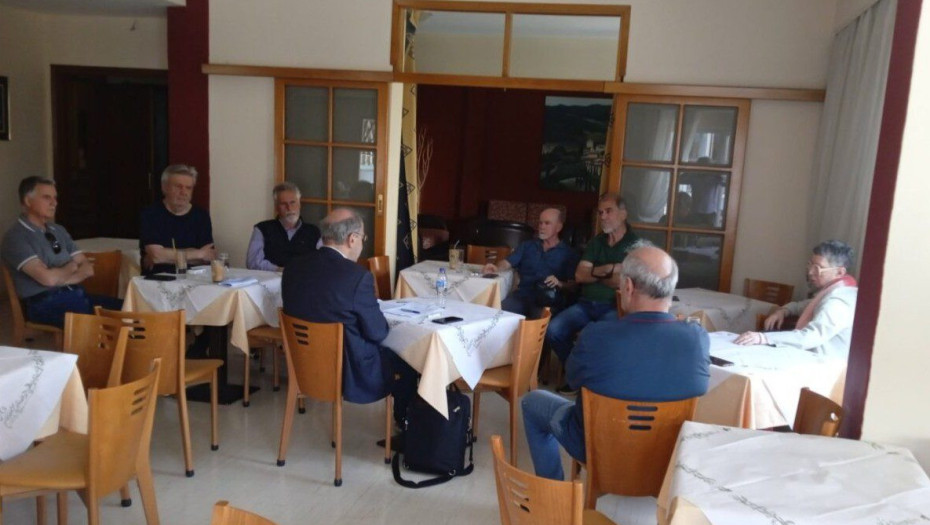 Συνάντηση Στρατούλη και κλιμακίου της Ενωτικής Πρωτοβουλίας ΜέΡΑ25