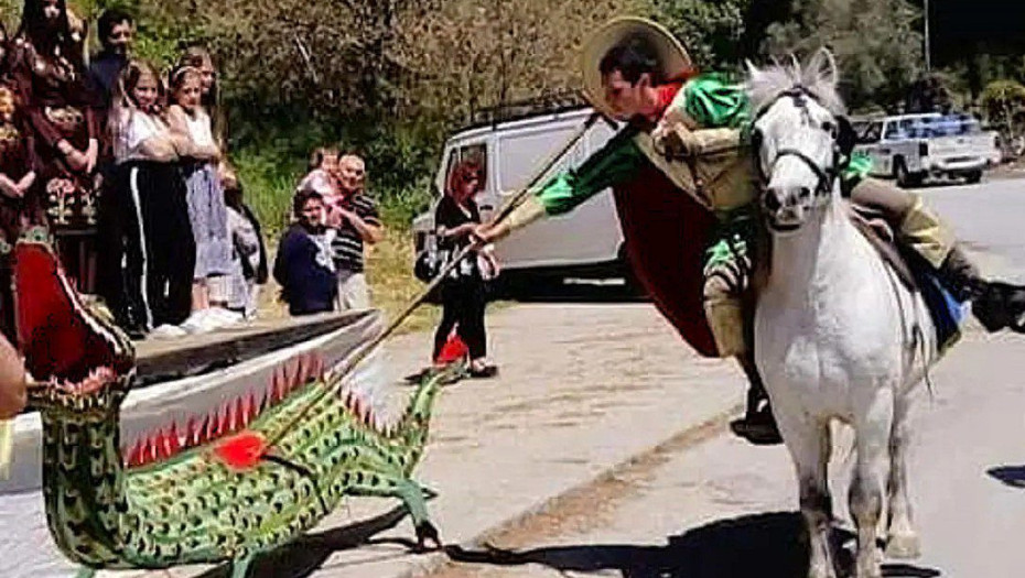 Στο Νέο Σούλι σήμερα το έθιμο της «Δρακοκτονίας»