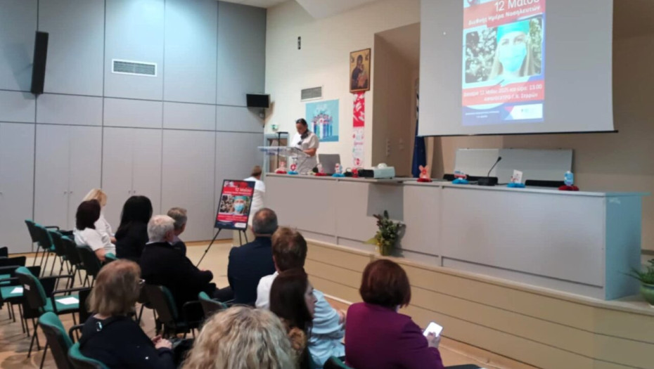 Με ιδιαίτερη συγκίνηση η εκδήλωση για την Παγκόσμια Ημέρα Νοσηλευτή στο Νοσοκομείο Σερρών