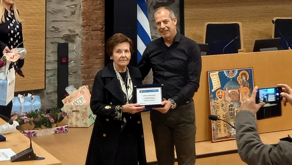 Η Στέλλα Ελευθεριάδου από το Λύκειο Ελληνίδων Σερρών στις 12 «Γυναίκες της Μακεδονίας»