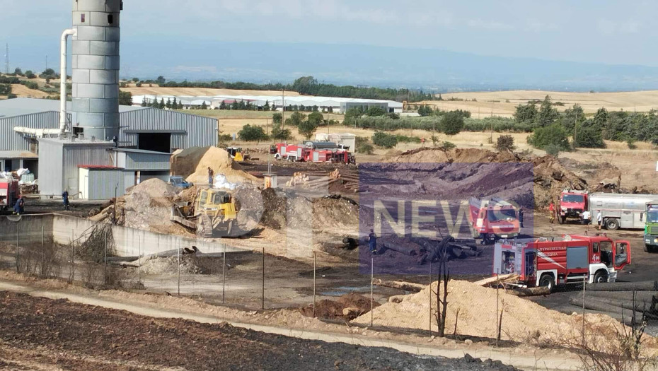 Έσβησε η φωτιά στο εργοστάσιο ξυλείας στο Νέο Σούλι